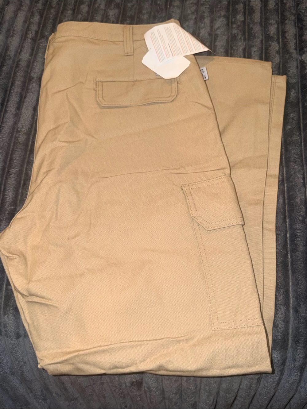 Men's Cargo Pants in Khaki - Durable Utility Pants